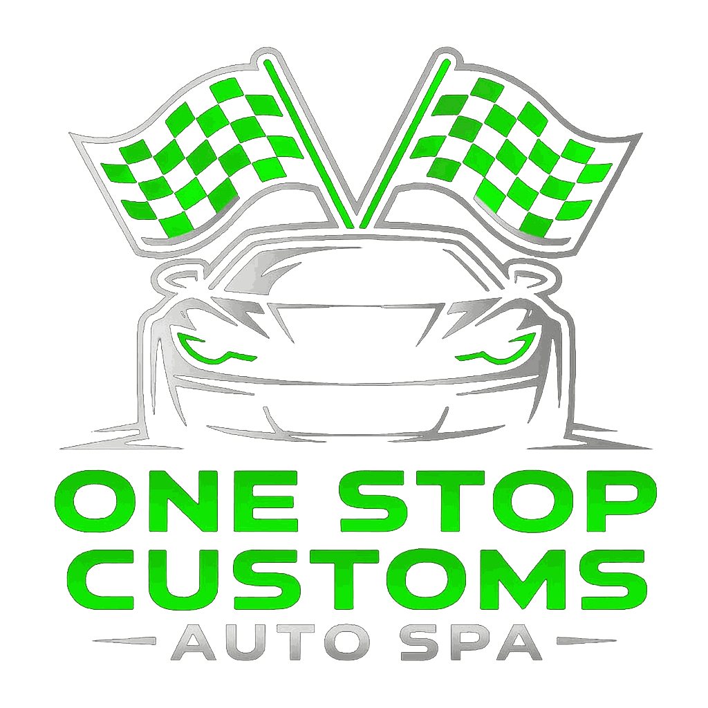 One Stop Customs Auto Spa logo